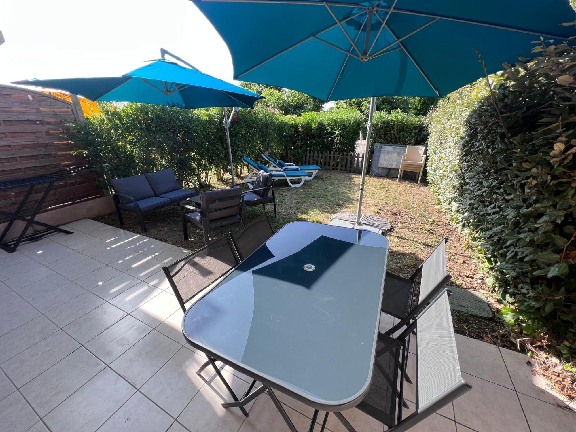 Appartement T2 Avec Jardin Prive, Piscine Et Barbecue Лорг Экстерьер фото